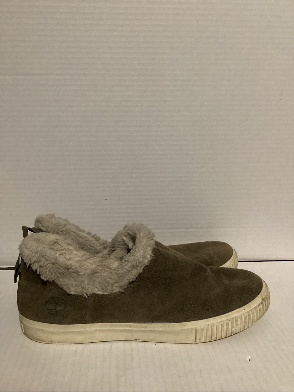 Timberland Skyla Bay Brown Suede Slip-On Sneakers Size 9